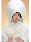 白無垢・カツラ・綿帽子