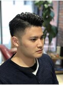大人の刈り上げ