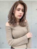 【山田】アフロート 外国人風かきあげバング3Dカラーレイヤー