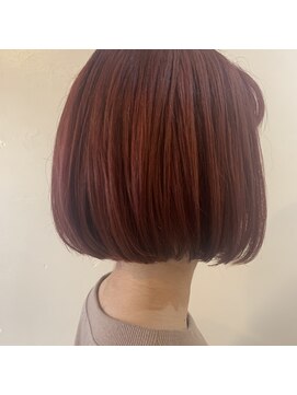 ルタ(LuTa by siesta＆LiCO) LuTa☆吉祥寺ピンクレッド　ミニボブ