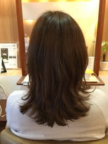 カームヘア 韮塚店(Calm hair)&nbsp;ゆる巻きミディアム　30代、40代、50代