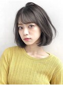 【GARDEN川谷】20代30代大人可愛い小顔ボブ×グレージュ