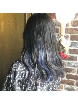 エイミー(Aimee) Aimee 町田 インナーカラー×マーメードウェーブ