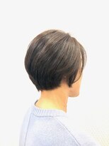 クオリス 上福岡店(QUALIS)&nbsp;30代40代50代/アッシュベージュ/小顔/ハンサムショート/グラ