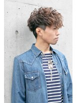 キムタク風♪ツイストパーマショートレイヤースタイル