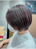 ナチュラルショートボブ