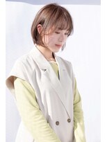 マッシュアンドマッシュアヴェダ ららぽーと福岡店(mash&mash AVEDA)&nbsp;【髪質改善】大人ショートボブ　20代30代40代　白髪ぼかし