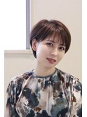 美人印象が高まる、麗しショート