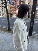 顔まわりウルフ
