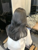 アリュウル 表参道 青山(Allure) オリーブベージュ【ブリーチなしダブルカラー　】