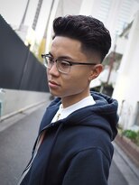 ブレイズマン(BLAZEMAN)&nbsp;ナチュラルパーマ×フェード