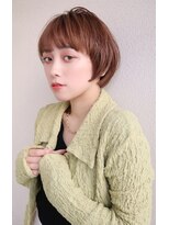 ブゾン(buZon)&nbsp;【buZon ブゾン】マッシュショート×ハニーベージュカラー