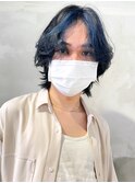 フェイスフレーミング_マッシュパーマハイライト_ba407083