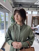 アドア 横浜(ADORE)&nbsp;【ADORE横浜】インナーカラー×ミルクティーグレー