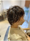 海外キッズ風パーマ
