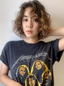 バケーション(vacation) 【 名古屋市南区 vacation 】似合わせカット くるっとパーマボブ