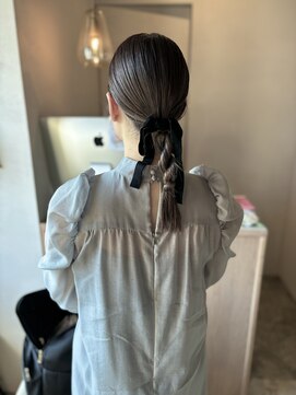 シー 岡崎(,SHE) 切りっぱなしボブ/エアリーロング/美髪/ピンクブラウン/岡崎