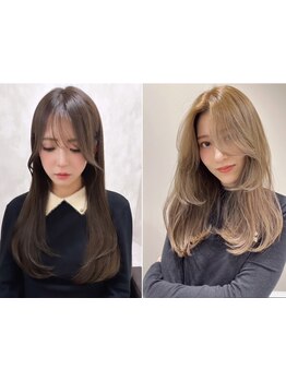【伏見/栄】人気の韓国風カット!印象を左右する顔周りも骨格に合わせたカットで小顔魅せ×トレンドが叶う♪