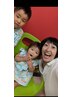 親子カット　６２００円　　　　　　　　　　　　中学生迄