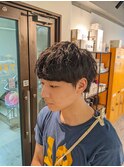 ショートマッシュ×ソフトツイストスパイラル