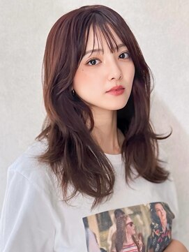 アグ ヘアー アローズ 高田馬場店(Agu hair arrows) 《Agu hair》ラフ巻女っぽロング×numberA.ベースケアミルク