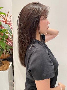 ケーツー あべのキューズモ-ル店(K-two) レイヤーカット*セミロングヘア*透明感カラー*30代40代50代OK