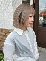 コレットヘアー ザモリオカ(Colette HAIR the MORIOKA) ミルクティーボブ☆