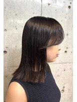 オーサム 下北沢(THE AWESUM)&nbsp;大人ミディ/レイヤーカット/ブラウンベージュ[下北沢/下北沢駅]