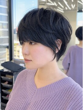 ビューナゴヤ 名駅(VIEW NAGOYA) 前髪カタログ/イメチェンスタイル／ウェーブパーマ/こなれミディ