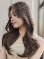 エインアンリー 明治神宮前(AIN.ANLY.)&nbsp;着物メルティカラーくびれロング似合わせカットロングレイヤー