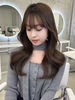 アイシー 表参道(ICY)&nbsp;韓国風くびれ巻きレイヤーカット