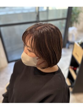 ソイクフ 四条大宮店(SOY-KUFU) レディース 20代30代40代◎似合わせカット白髪ぼかしハイライト