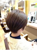 インナーカラーショートカットシュートボブハイライトメッシュ