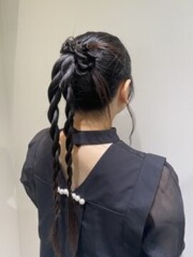 サロンモゴオオツカ(SALON MOGO OTSUKA) 【カチモリヘア】お呼ばれヘア/パーティー◎推し活◎おでかけ◎