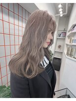 ペレ 渋谷(PELE)&nbsp;イメチェン/ホワイトブロンド/外ハネボブ/美髪/渋谷