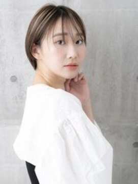 ポケット(pocket) #63/イメチェン/ホワイトブロンド/外ハネボブ/ワイドバング/仙台