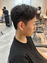 シーフ 千葉(Cyf)&nbsp;韓国ショート/スパイキーショート/ブルーブラック/佐久間玲於