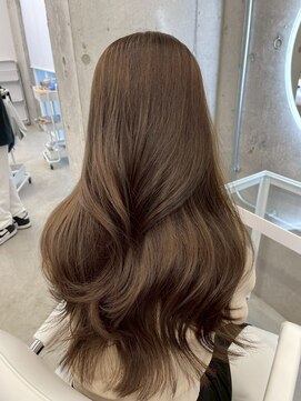 コート 表参道(Cote) ブリーチなし透明感カラー/アッシュグレージュオリーブブラウン