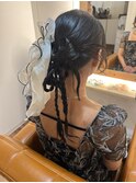 結婚式ヘアセット