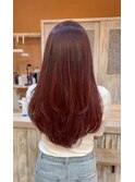 【りえ】ワインレッド