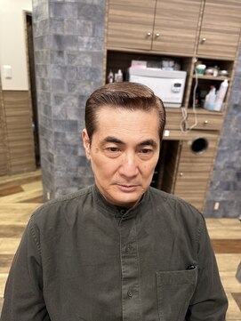 銀座マツナガ 神田店 50代60代熟れ感が決め手クラシカルアイパー七三