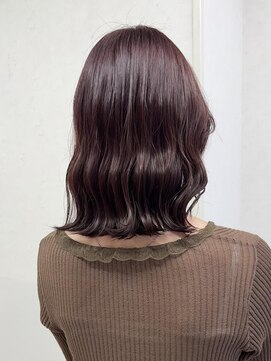 リア(Lia by KENJE) ブリーチなしで出来るピンクブラウン♪