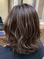 エジョン 八幡山店(Aejon)&nbsp;大人レイヤーカット白髪ぼかし脱白髪染め40代50代60代