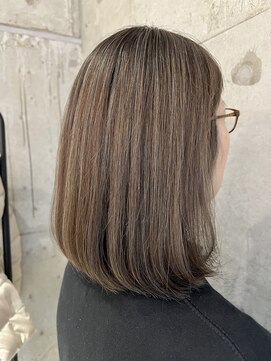 プラスシー(+C) 大人女子のグレージュカラー/福岡ハイライト/白髪ぼかし