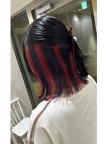 クレア 下北沢(CREA)&nbsp;２０代ブリーチカラー/下北沢/ダブルカラー/レイヤーカット