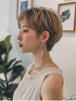 モードケイズ ラ ヴィ ベル(MODE K's la vie belle) 【庄内駅】40代 カシス上品小顔ショート