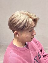 ジレス(Jiles) 【ダブルカラー】【ミルクティーベージュ】【ブリーチ】