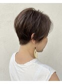 【favori 自由が丘】大人ショート　白髪ぼかし　40代50代60代
