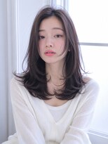 ワゴンバイアフロート(Wagon by afloat)&nbsp;ふんわりレイヤー×セミロングレイヤー/20代30代丸顔面長池袋