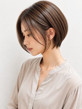 ヘアーメイク トレコローリ(hair make trecolori) 【trecolori 津田沼】ショートボブ